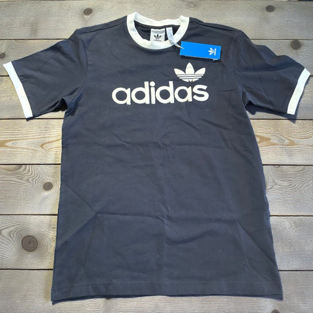 adidas Originals Men's Simple Tee Black JC8372 sz Small NEW WITH TAGS